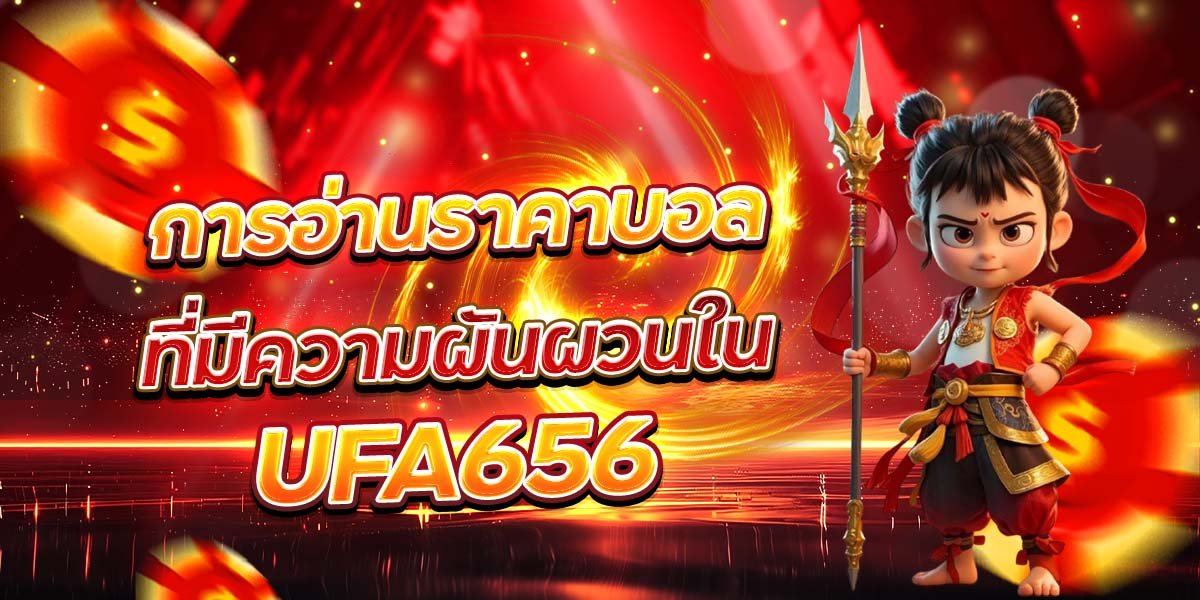 การอ่านราคาบอล ที่มีความผันผวนใน UFA656