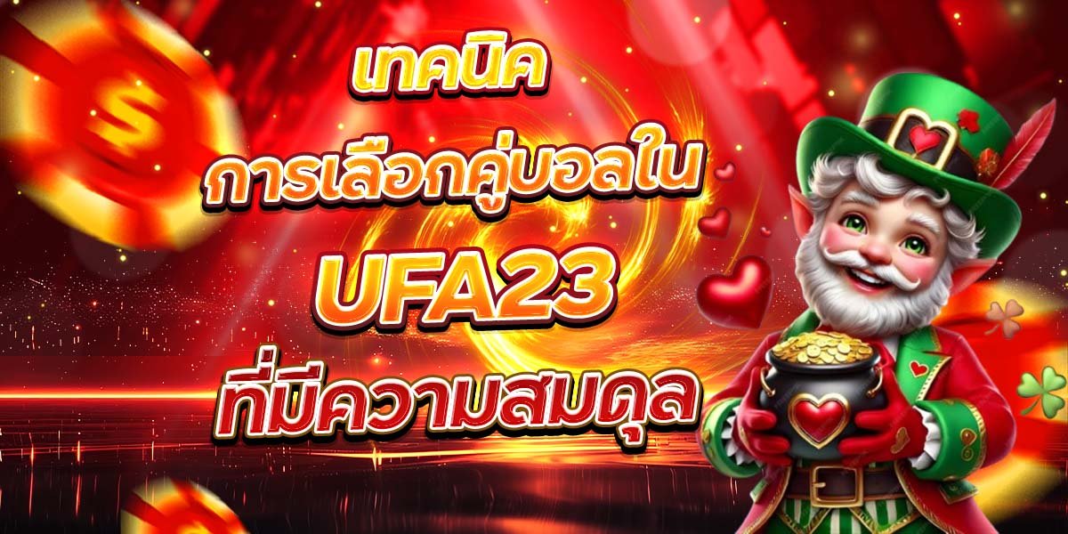 เทคนิคการเลือกคู่บอลใน UFA23 ที่มีความสมดุล